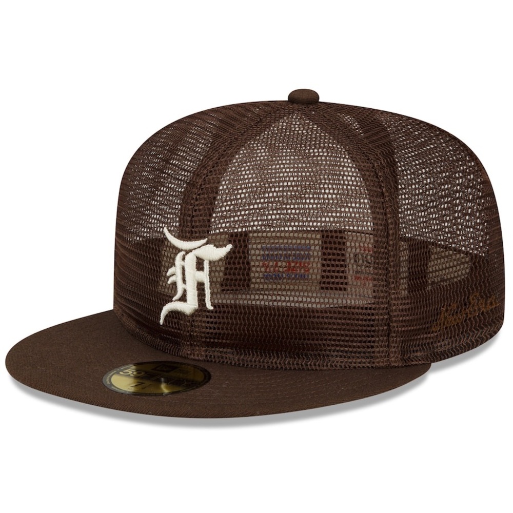 New Era x Fear of God Mesh 59FIFTY Fitted Hat - Brown